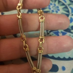 14k Solid Gold Womens Bracelet !!! Heavy !!!